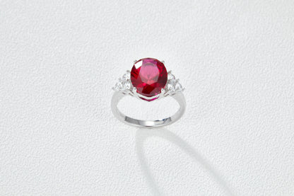 Red Corundum Ring