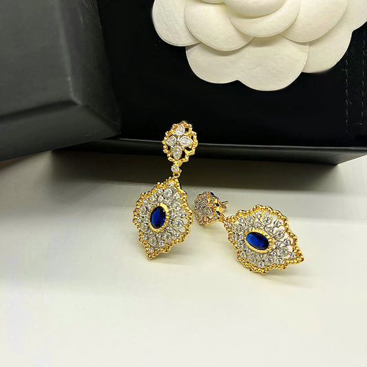 Wholesale Famous Vintage Sapphire Earrings
