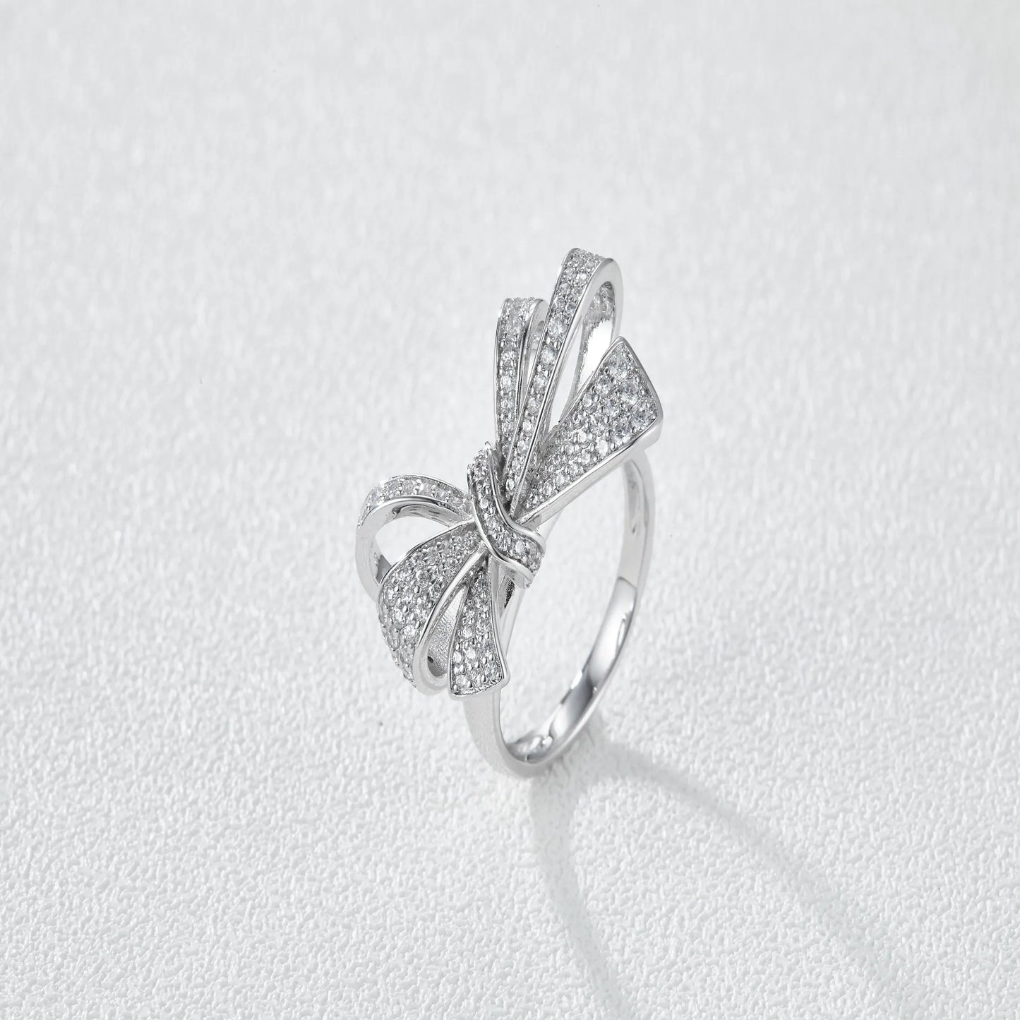 Dainty bow ring in 18K gold plated copper wholesale