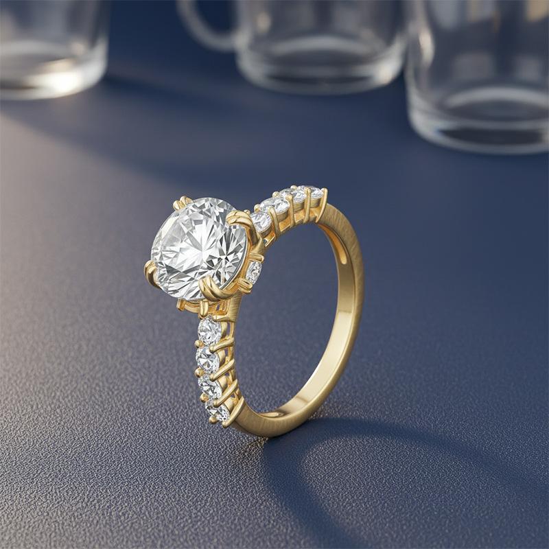 925 Silver Fashion Ring | Moissanite or CZ