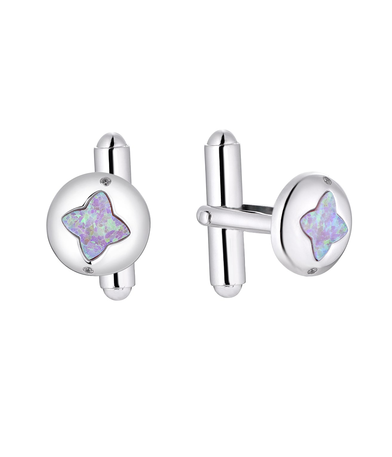 Custom Men's Stud Earrings 9 | Silver / Copper / 18K Gold | White / Gold / Rose Gold | MOQ 30 | Wholesale Men's Jewelry | Bo Cheng Jewelry
