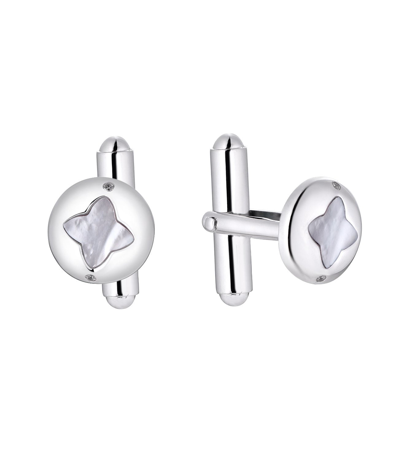 Custom Men's Stud Earrings 9 | Silver / Copper / 18K Gold | White / Gold / Rose Gold | MOQ 30 | Wholesale Men's Jewelry | Bo Cheng Jewelry