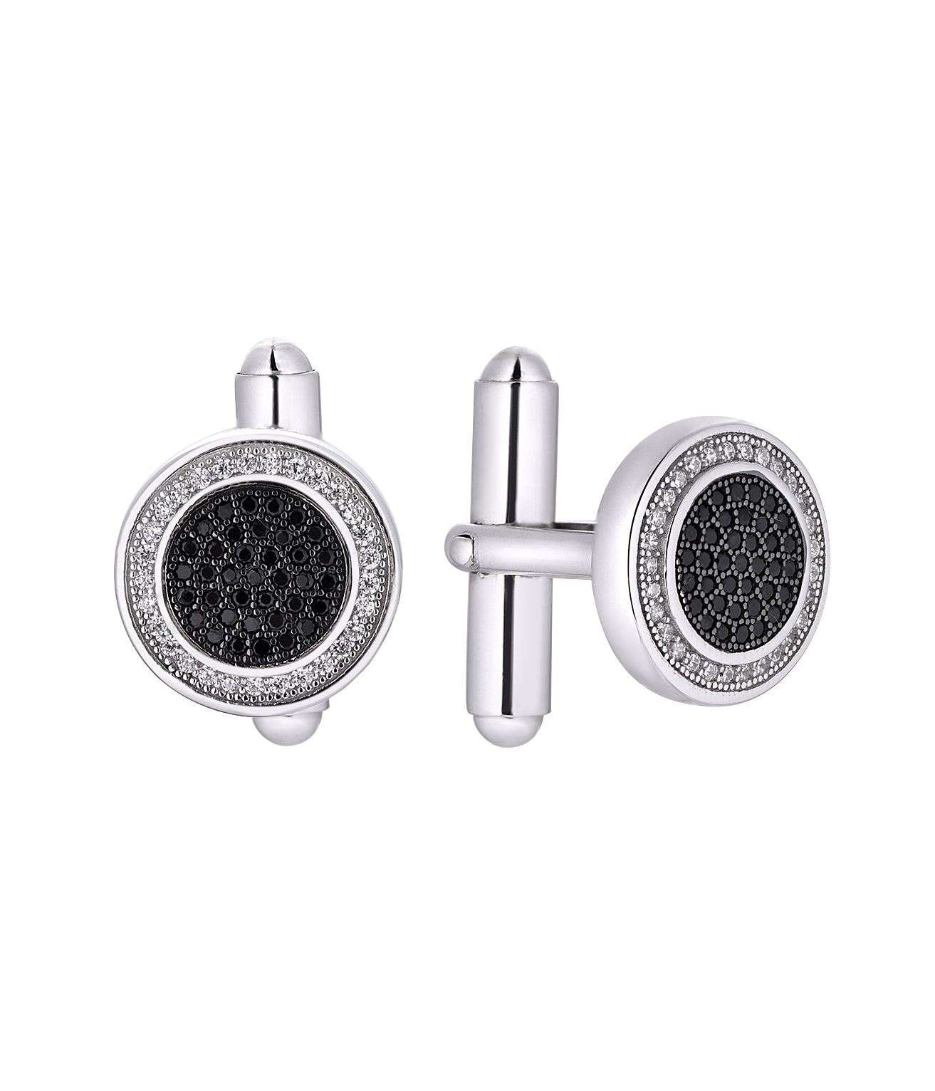 Custom Men's Stud Earrings 4 | Silver / Copper / 18K Gold | White / Gold / Rose Gold | MOQ 30 | Wholesale Men's Jewelry | Bo Cheng Jewelry