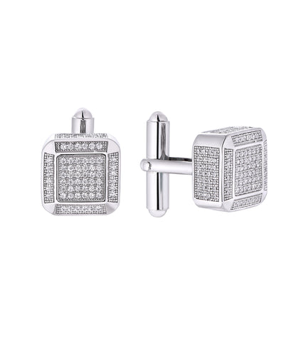Custom Men's Stud Earrings 4 | Silver / Copper / 18K Gold | White / Gold / Rose Gold | MOQ 30 | Wholesale Men's Jewelry | Bo Cheng Jewelry