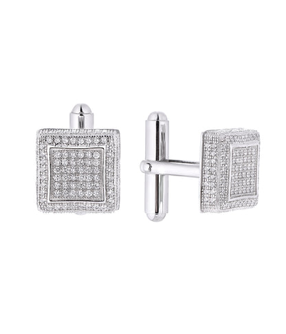 Custom Men's Stud Earrings 4 | Silver / Copper / 18K Gold | White / Gold / Rose Gold | MOQ 30 | Wholesale Men's Jewelry | Bo Cheng Jewelry