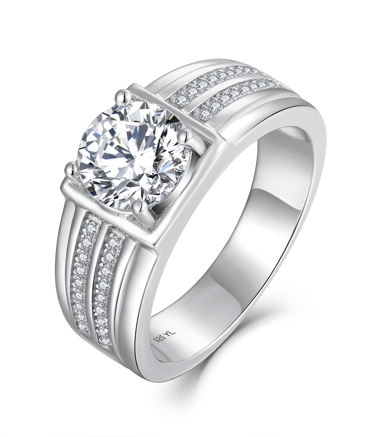 Custom Men's Ring 20 | Silver / Copper / 18K Gold | Wholesale Men's Jewelry | Bo Cheng Jewelry