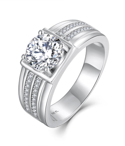 Custom Men's Ring 20 | Silver / Copper / 18K Gold | Wholesale Men's Jewelry | Bo Cheng Jewelry