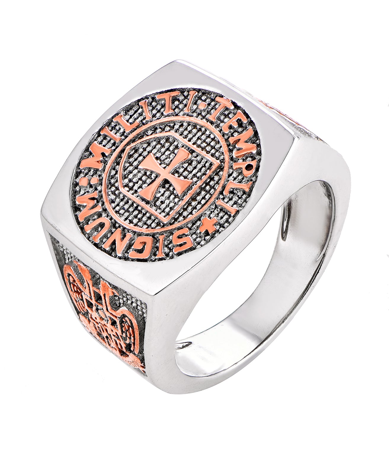 Custom Men's Ring 11 | Silver / Copper / 18K Gold | Wholesale Men's Jewelry | Bo Cheng Jewelry