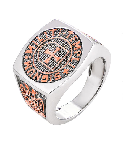 Custom Men's Ring 11 | Silver / Copper / 18K Gold | Wholesale Men's Jewelry | Bo Cheng Jewelry