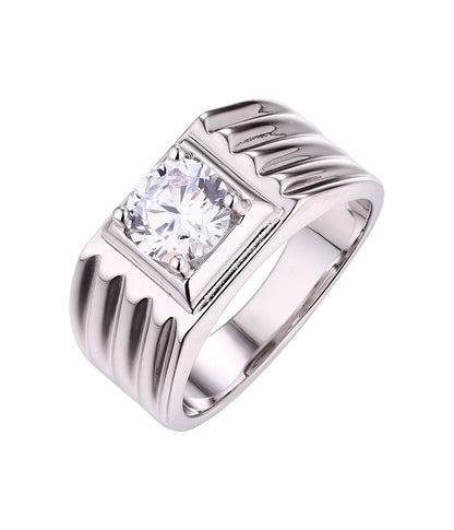 Custom Men's Ring 19 | Silver / Copper / 18K Gold | Wholesale Men's Jewelry | Bo Cheng Jewelry