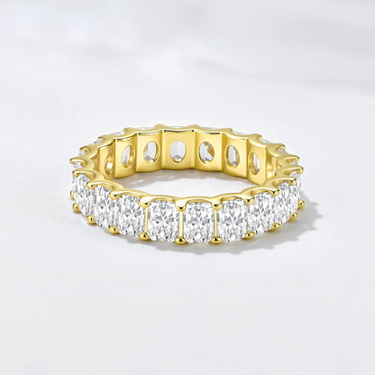 Wholesale 925 Sterling Silver Zircon Ring Set Geometric