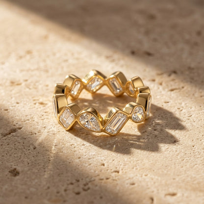 925 Silver Creative Fashion Ring | Moissanite or CZ
