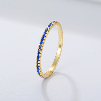 Wholesale 925 Sterling Silver Zircon Ring Ins Style