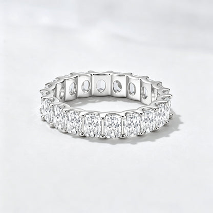 Wholesale 925 Sterling Silver Zircon Ring Set Geometric