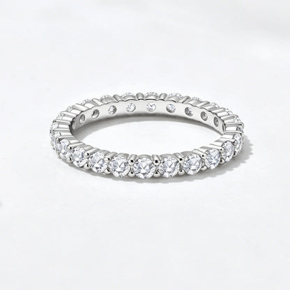 Wholesale 925 Sterling Silver Zircon Ring Ins Style Niche Design