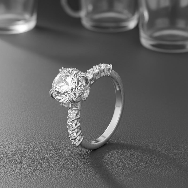 925 Silver Fashion Ring | Moissanite or CZ